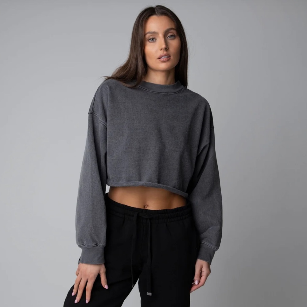 Talentless Heavyweight Cropped Crewneck